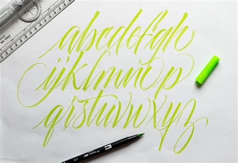 Calligraphy and Brush Lettering Basics - CatCoq - muktibox.com