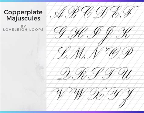 Calligraphy in the Copperplate Style - muktibox.com