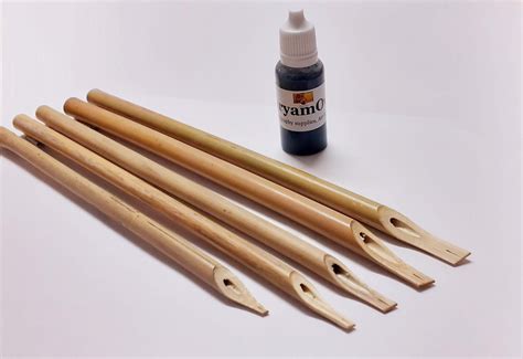 Calligraphy Reed Pens - aurum.art - muktibox.com