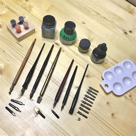 Calligraphy tools and materials - muktibox.com