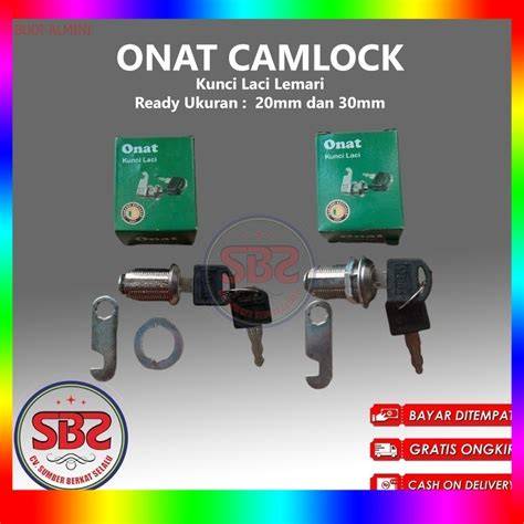 Cam Lock camlock Kunci Laci Lemari ONAT 103 - 30 mm ONAT - raincitystudios.com
