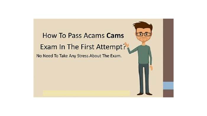 CAMS Practice Test Online