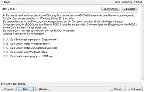 CAMS-Deutsch PDF Testsoftware