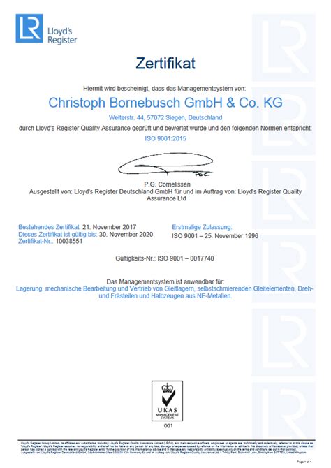 CAMS-Deutsch Zertifizierung