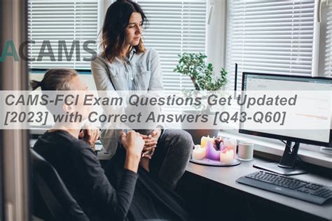 CAMS-FCI Prüfungsinformationen