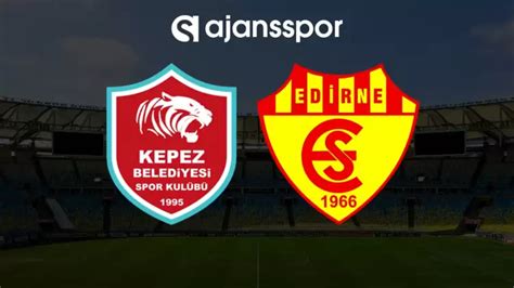 CANLI| Kepez Belediyespor- Edirnespor maçını canlı izle (Maç linki)