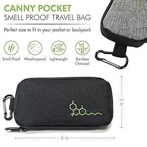 CANNY Pocket Smell Proof Bag - amazon.com