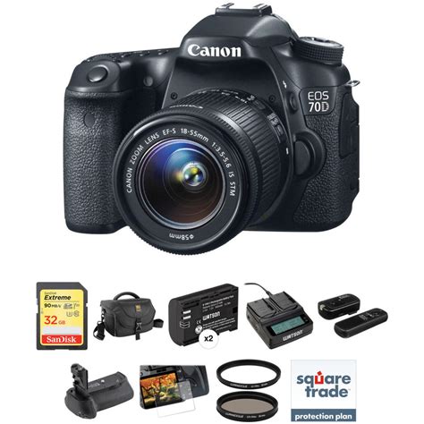 CANON EOS 70D CAMERA KIT WITH 2 LENS AND …