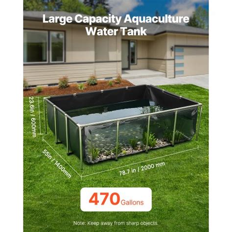 Canvas Fish Pond - Above Ground, Portable, Foldable, … - raincitystudios.com