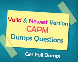 CAPM Dumps