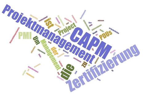 CAPM-German Zertifizierung