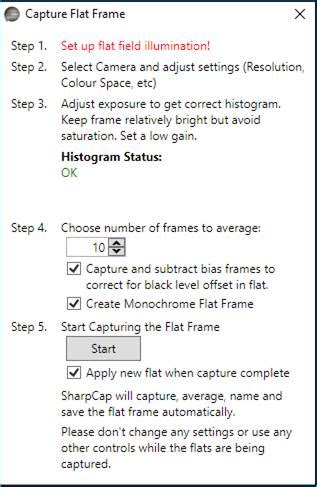 Capturing and Using Flat Frames - SharpCap - wintechmobiles.com