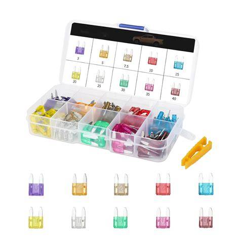 Car Blade Fuses Kit,100PCS Assorted Automotive Fuses,Fast-Acting ... - raincitystudios.com