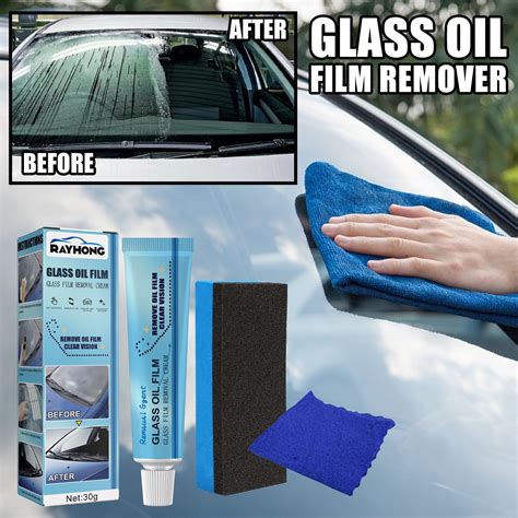 Car Glass Oil Film Cleaner,Efficient Vision Restoration,Multi Type ... - muktibox.com