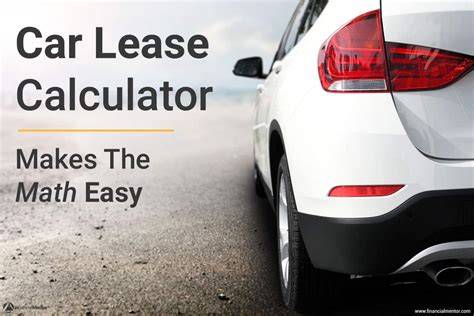 Car Lease Calculator - Savvy - raincitystudios.com