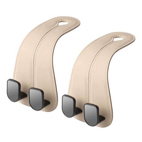 Car Seat Back Double Hook, Car Headrest Hook for Purses and Bags ... - raincitystudios.com