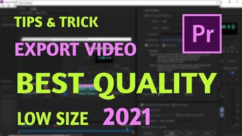 Cara Export Video Berkualitas Tinggi File Size Kecil - muktibox.com