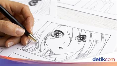 Cara Gambar Anime Simpel - muktibox.com