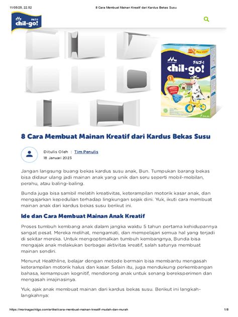 Cara Kreatif Membuat Mainan Kardus | PDF - Scribd - raincitystudios.com