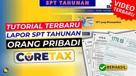 Cara Lapor SPT Tahunan Orang Pribadi Melalui Coretax, Ini ... - detikcom - raincitystudios.com