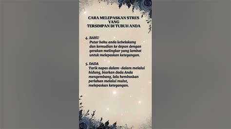 cara melepas stress - wethersfieldchildhood.com