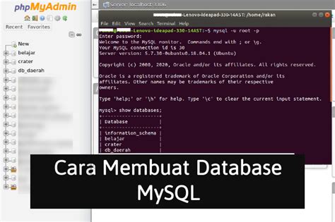 Cara Membuat Database Relasional MySQL - Kursus … - coolestguyplanet.net