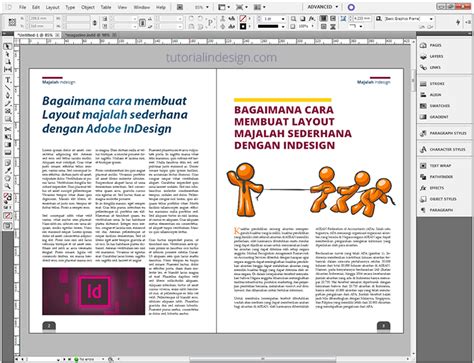 Cara Membuat Layout Majalah Profesional - Blogger - muktibox.com