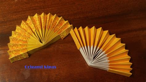 Cara Membuat Origami Kipas Lipat - muktibox.com