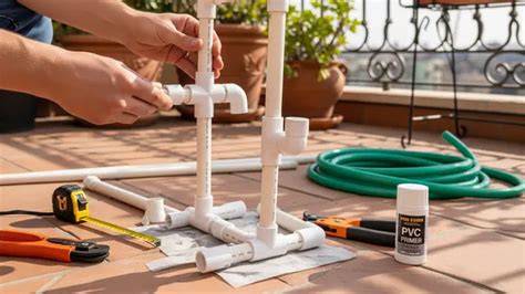 Cara Membuat Rak Tanaman Vertikal dari Pipa PVC untuk Teras Rumah ... - raincitystudios.com