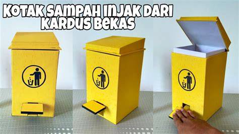 Cara Membuat Tempat Sampah Mini Kardus | PDF - raincitystudios.com