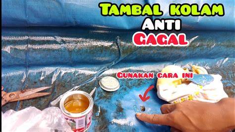 Cara Menambal Terpal yang Bocor dengan Mudah - raincitystudios.com