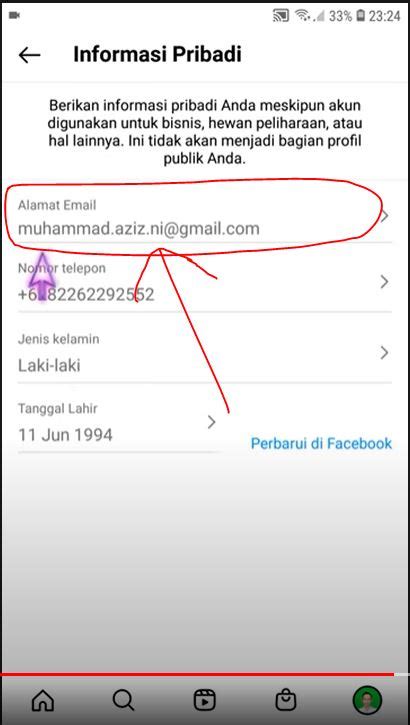 cara mengetahui email instagram - elchoricharrua.com
