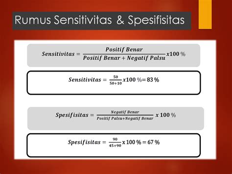 Cara Menghitung Sensitivitas, Spesifitas, Nilai Prediksi Positif, dan ... - wintechmobiles.com