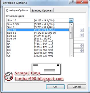 cara print amplop - wethersfieldchildhood.com