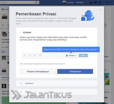 Cara Privasi Facebook - coolestguyplanet.net