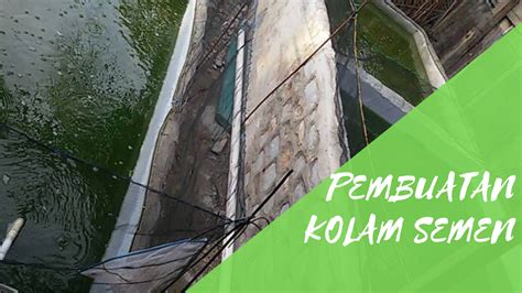 Cara Simpel Pembuatan Kolam Semen Dalam … - raincitystudios.com