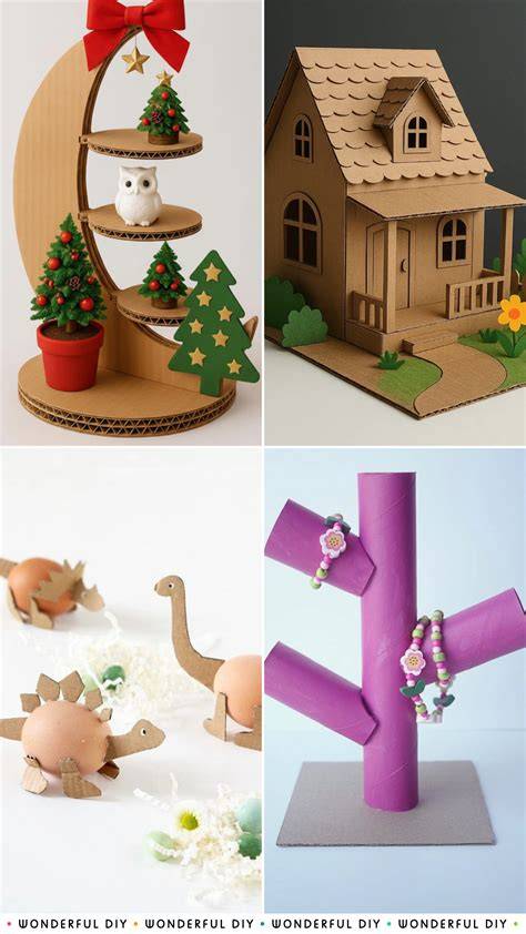Cardboard Crafts and Project Ideas - Sadie … - raincitystudios.com