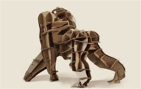 Cardboard Sculptures - MiikNy - muktibox.com