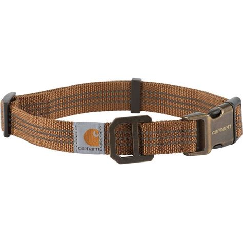 CARHARTT Tradesman Dog Collar, Brown, Medium - Chewy.com