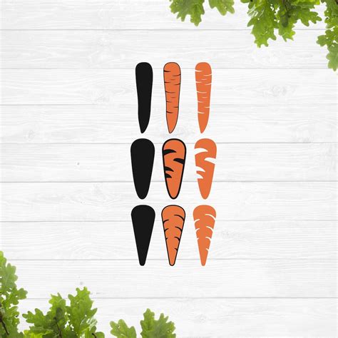 CARROT NOSE SVG Snowman Nose Carrot Svg Carrot Png Carrot Etsy