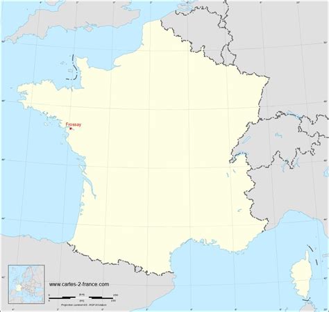 CARTE DE FROSSAY : Situation géographique et population de Frossay ...