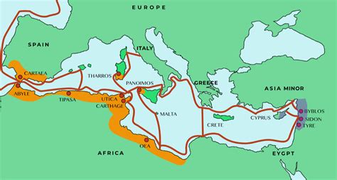 Carthaginian Trade: Trade Routes of Ancient Carthage - wintechmobiles.com