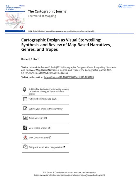 Cartographic Design as Visual Storytelling: Synthesis and Review of Map ... - wintechmobiles.com