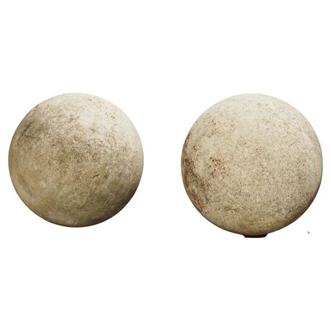 Carved Limestone Sphere - Inner Gardens - muktibox.com