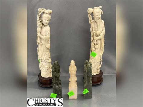 Carved Oriental Statues - Etsy - muktibox.com