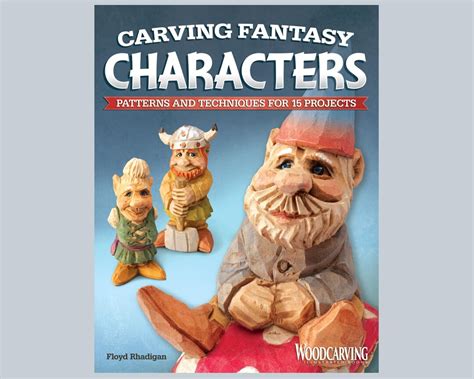 Carving Fantasy & Legend Figures In Wood: Patterns … - muktibox.com