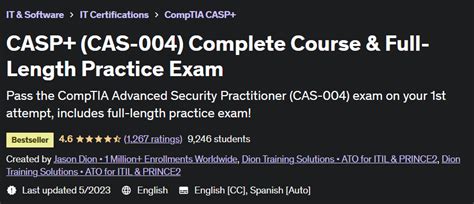 CAS-004 Exam Course