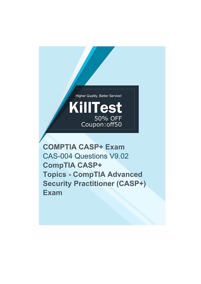 CAS-004 Exam Book