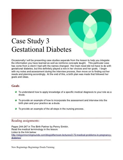 CASE STUDY: Diabetes & Insulin Signaling - 1. What are the...