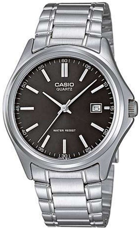 CASIO Quartz Watch Analog Stainless Steel BLK BLK Black Black